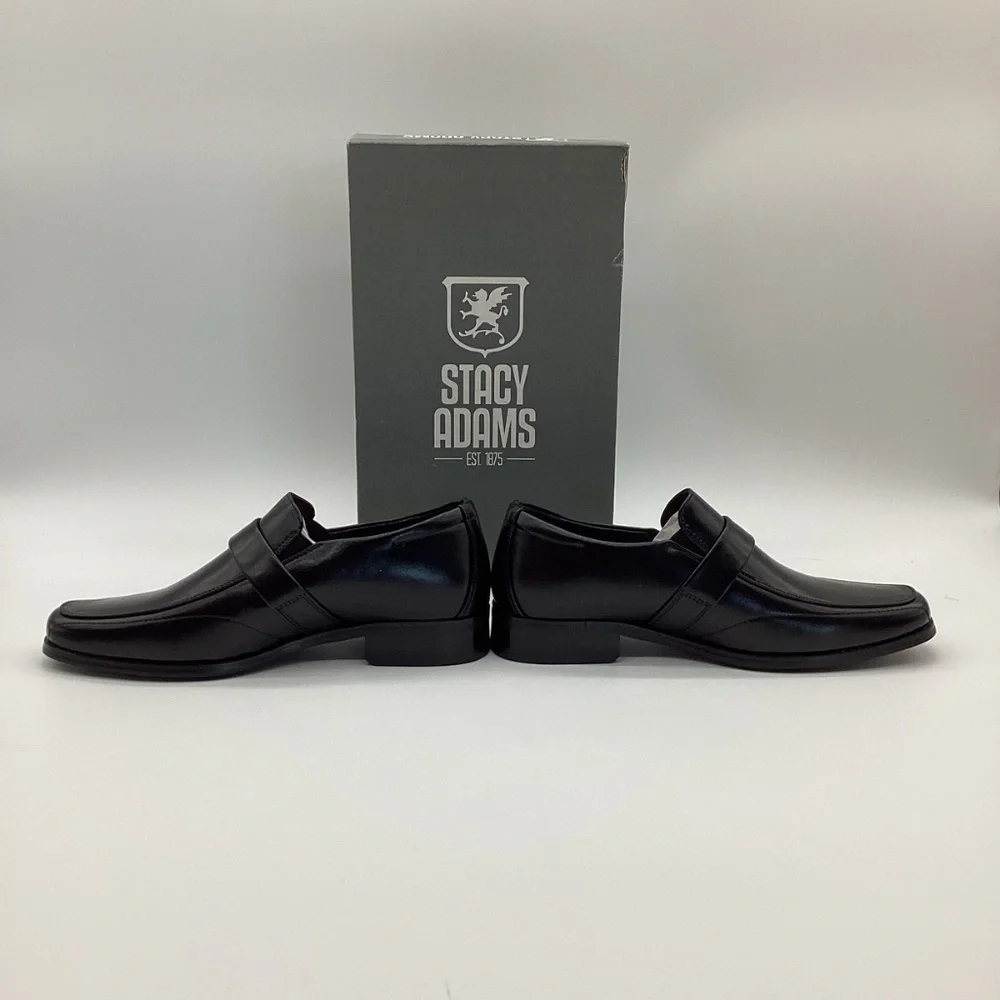 83. Stacy Adams Black Boys Dress Shoes NWT Size 3.5